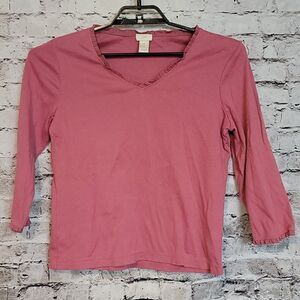 J Jill women's shirt Small Pink